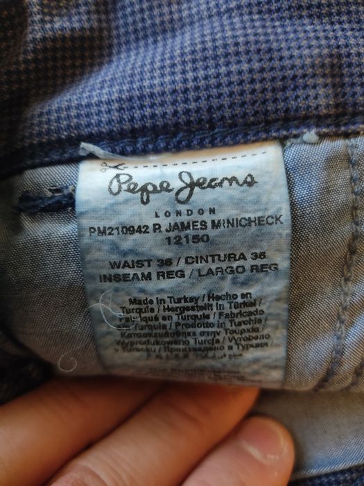 Calça PepeJeans azul 36x36, Homem