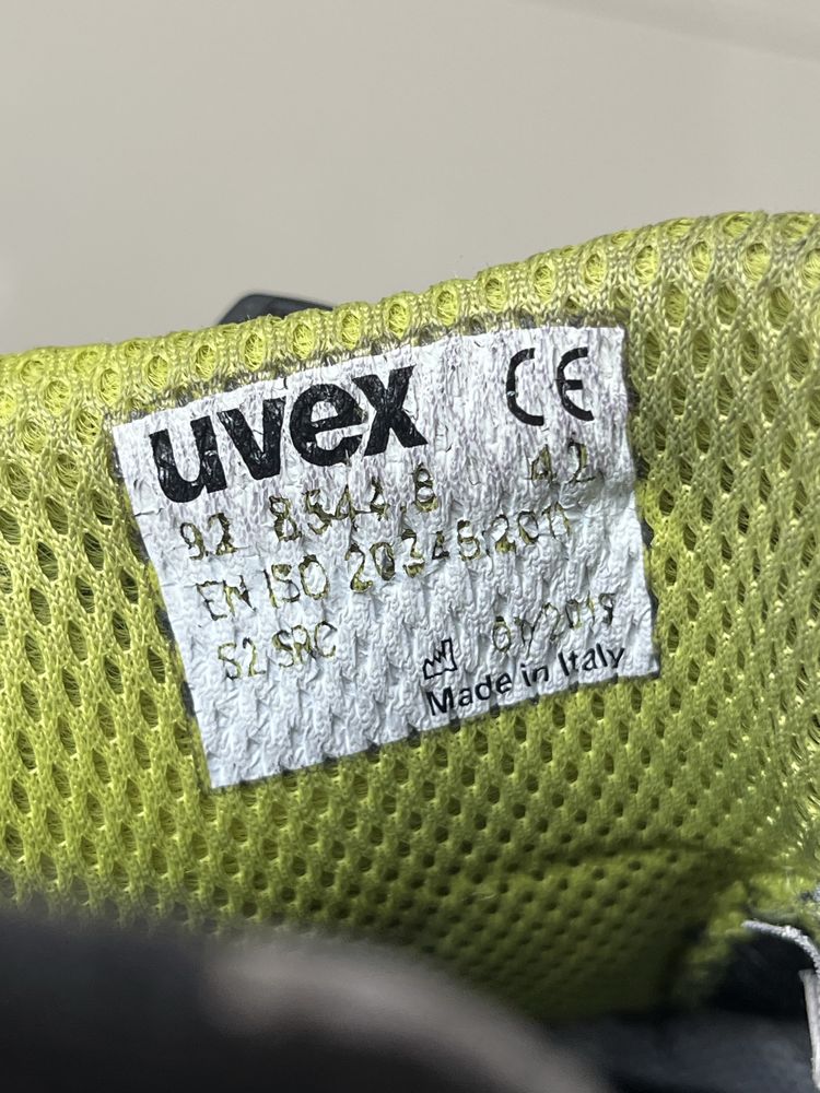 Робоче взуття Uvex 8544.8 розмір 42 стелька 27 см