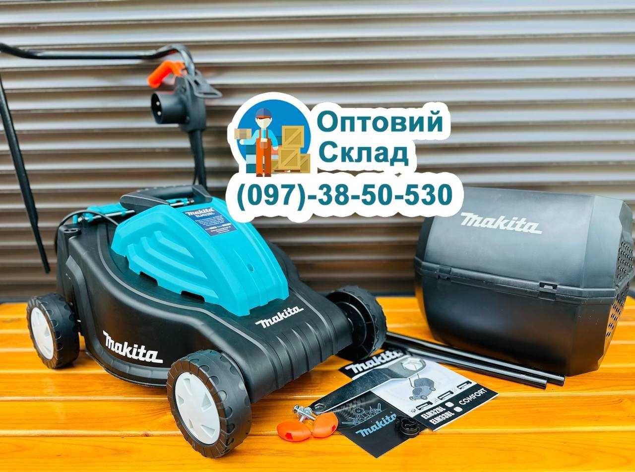 Косілка Мережева Makita ELM32BL 2200Вт Тример Газонокосілка ніж 32см