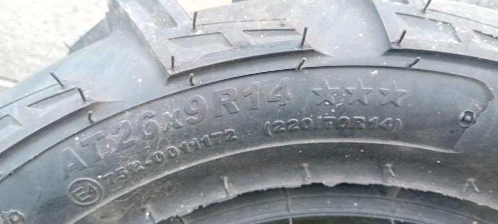 Opony Polaris i CST 26x10-14 nowe i używane