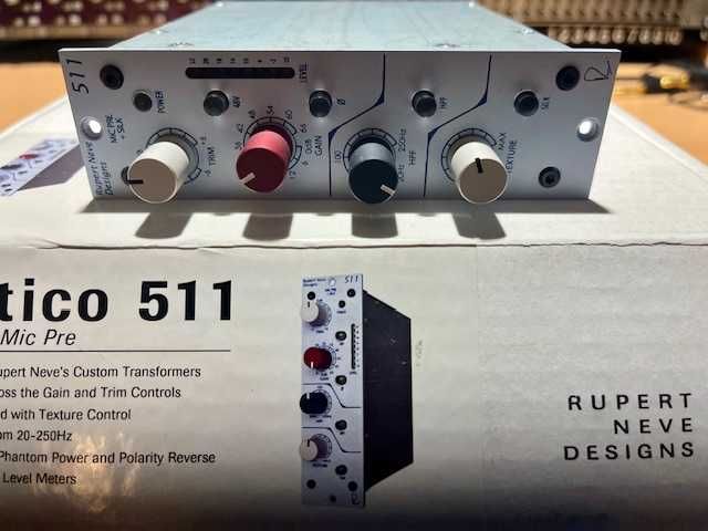 Przedwzmacniacz mikrofonowy seria 500 Rupert Neve Portico 511