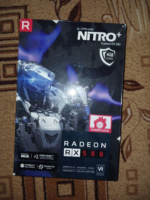 Продам відеокарту RADEON RX 580