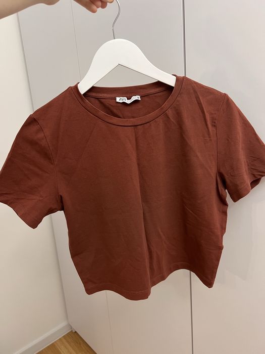 ШОКОЛАДНИЙ топ Zara, на S-M