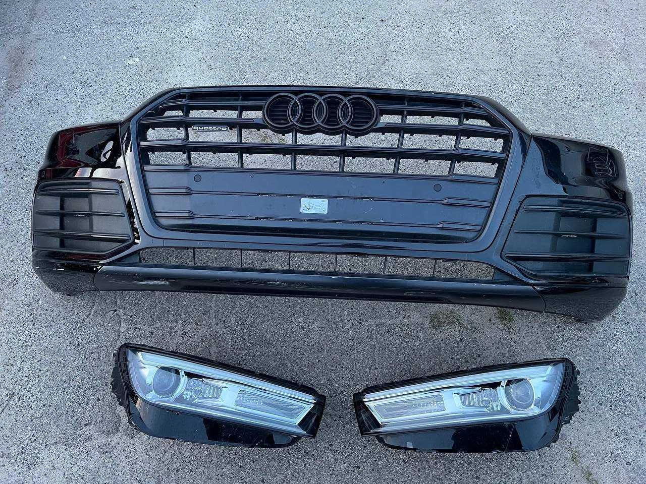 Бампер передний Audi Q5  80A Фонари Бампер Ку5 Фары  Ауди ку 5