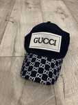 Кепка gucci , синяя кепка, бейсболка,