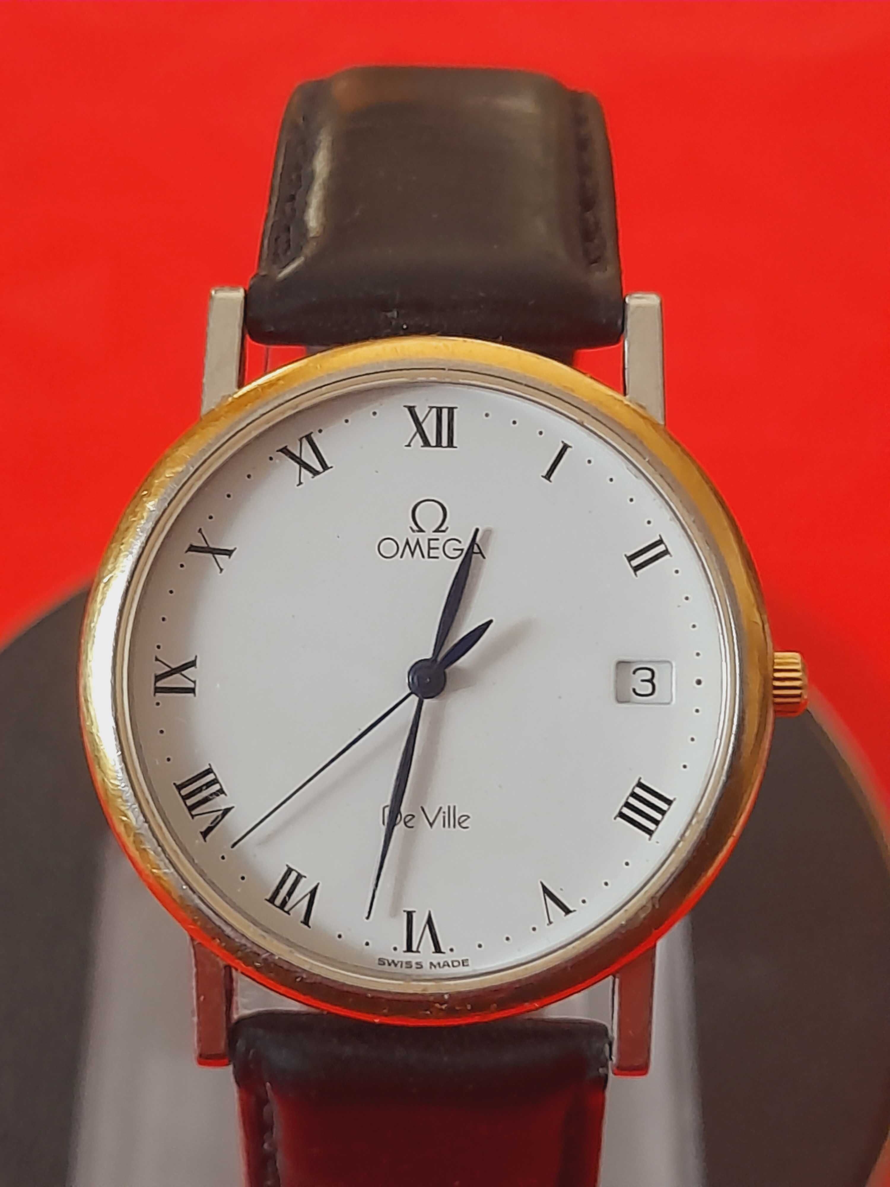 ### V E N D I D O ### Relogio OMEGA DeVille quartz