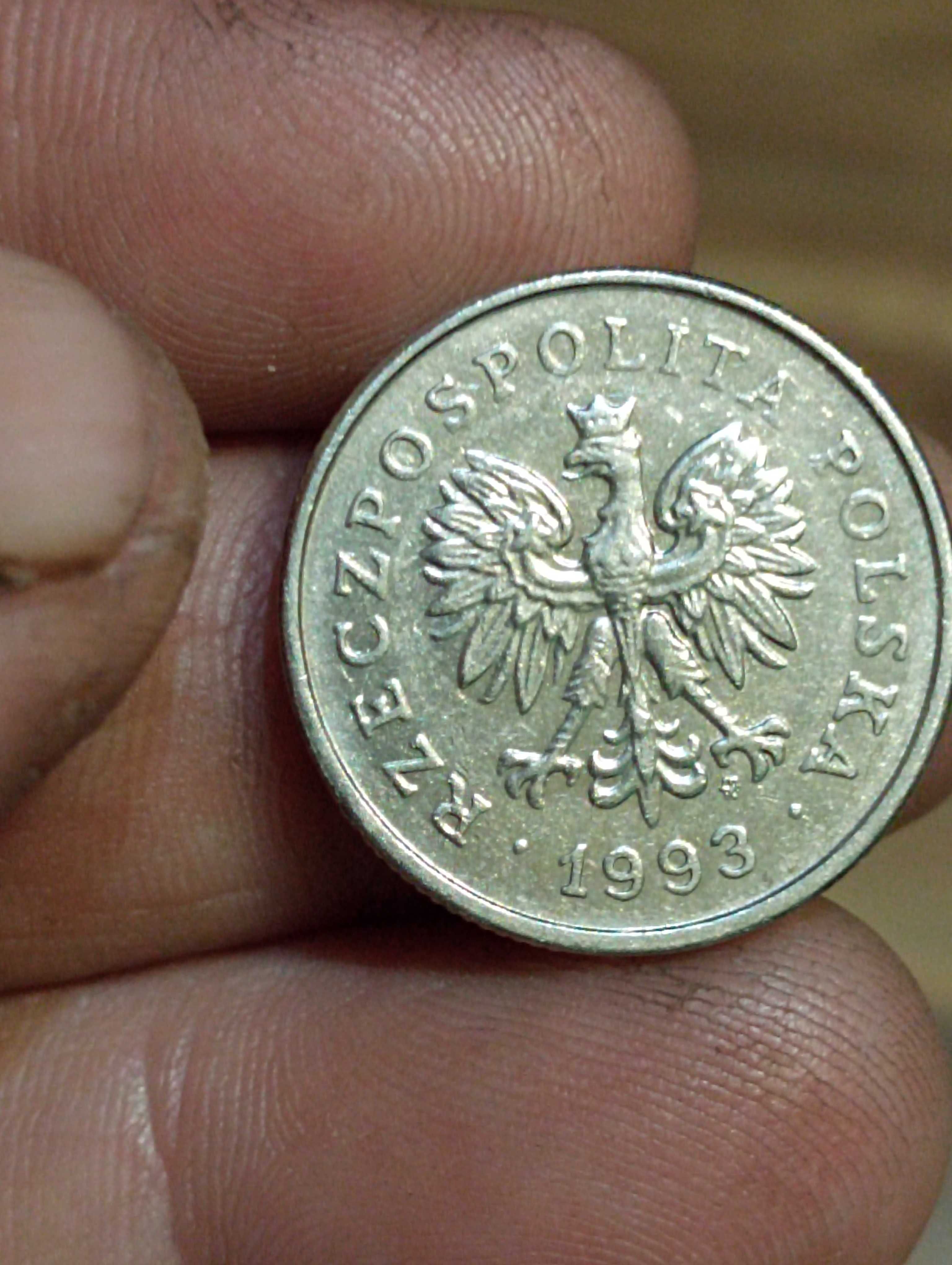 Moneta 1 zloty 1993 rok