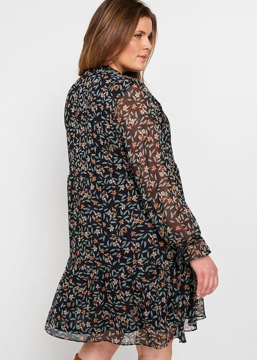 B.P.C. sukienka we wzory szyfonowa ^42