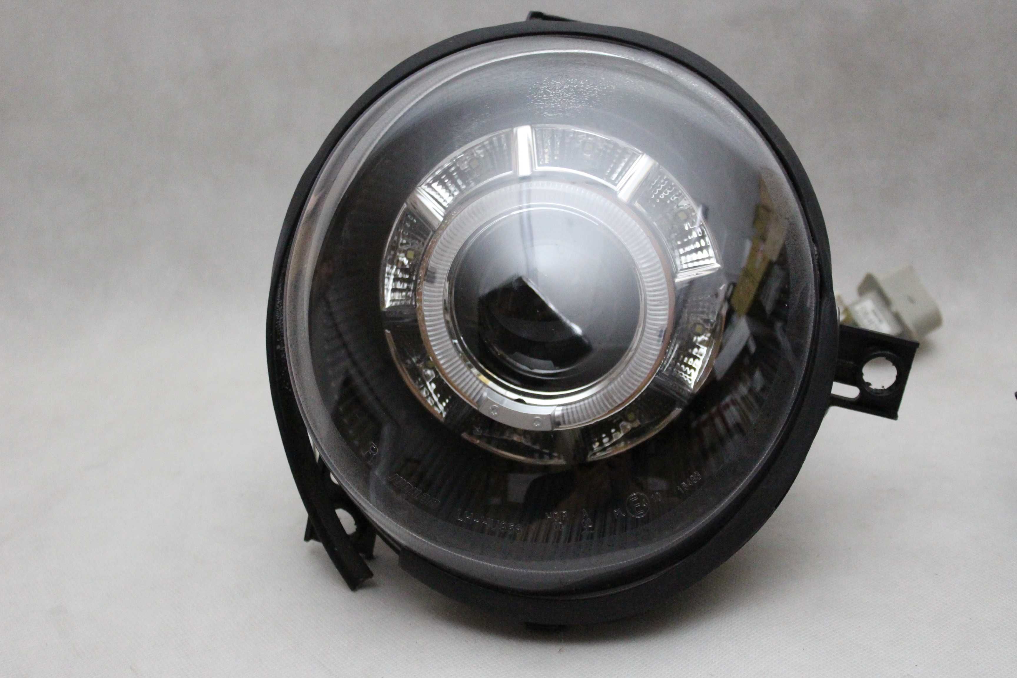 Lampy przednie przód VW LUPO 98-05 Czarne LED TUNING RINGI IGŁA