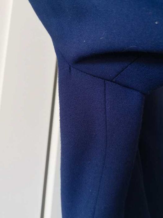 Zara granatowa marynarka 34/XS