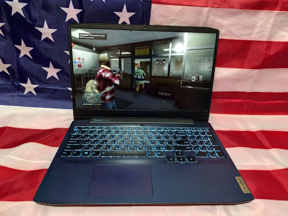 ‼️Новий Lenovo Gaming 3 15.6FHD/I5 10300H/GTX1650/16GB RAM/SSD/M2+1TB