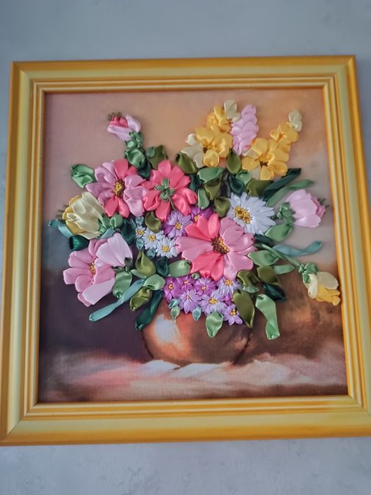 Картина ручної роботи, Букет квітів