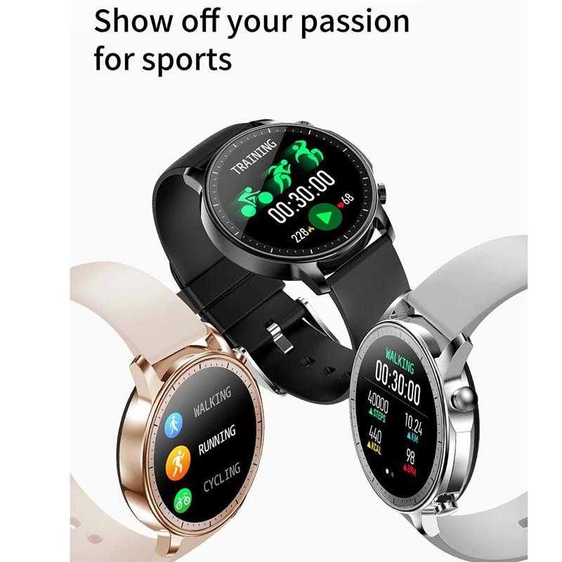 SmartWatch V23 monitor tętna, ciśnienia, O2, powiadomienia APP.