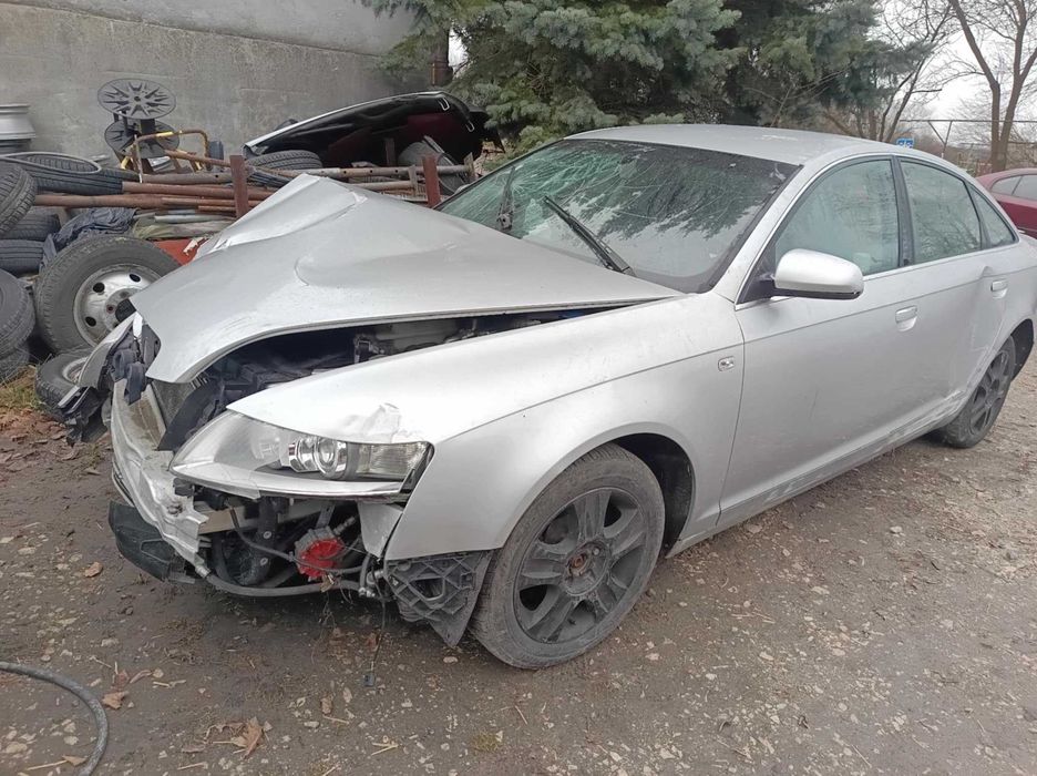Audi A6C6 Silnik 2.4 V6.Skrzynia.Lampy,Zderzak,Drzwi,Błotnik.Części!!