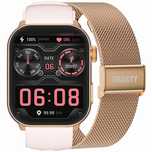 smartwatch damski gravity gt28-6 pasek + bransoleta różowe złoto