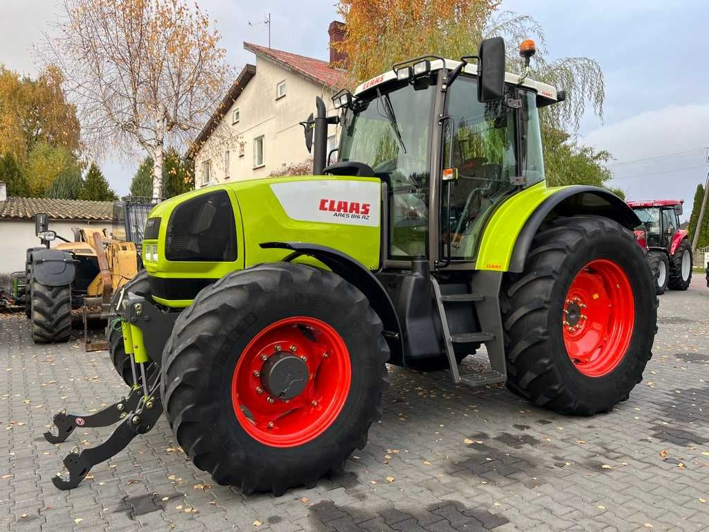 CLAAS ARES 816 RZ / Przednia oś + kabina amortyzowana / Klimatyzacja /