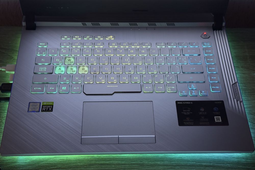 Ноутбук ASUS ROG Strix G531GV-AL232 (90NR01I6-M07650) Glacier Blue