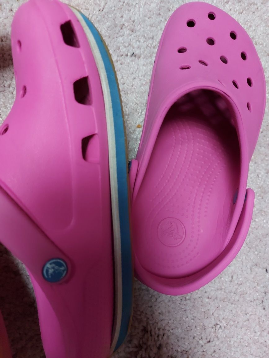 Sandały sandałki klapki crocs j2 rozmiar 33-34