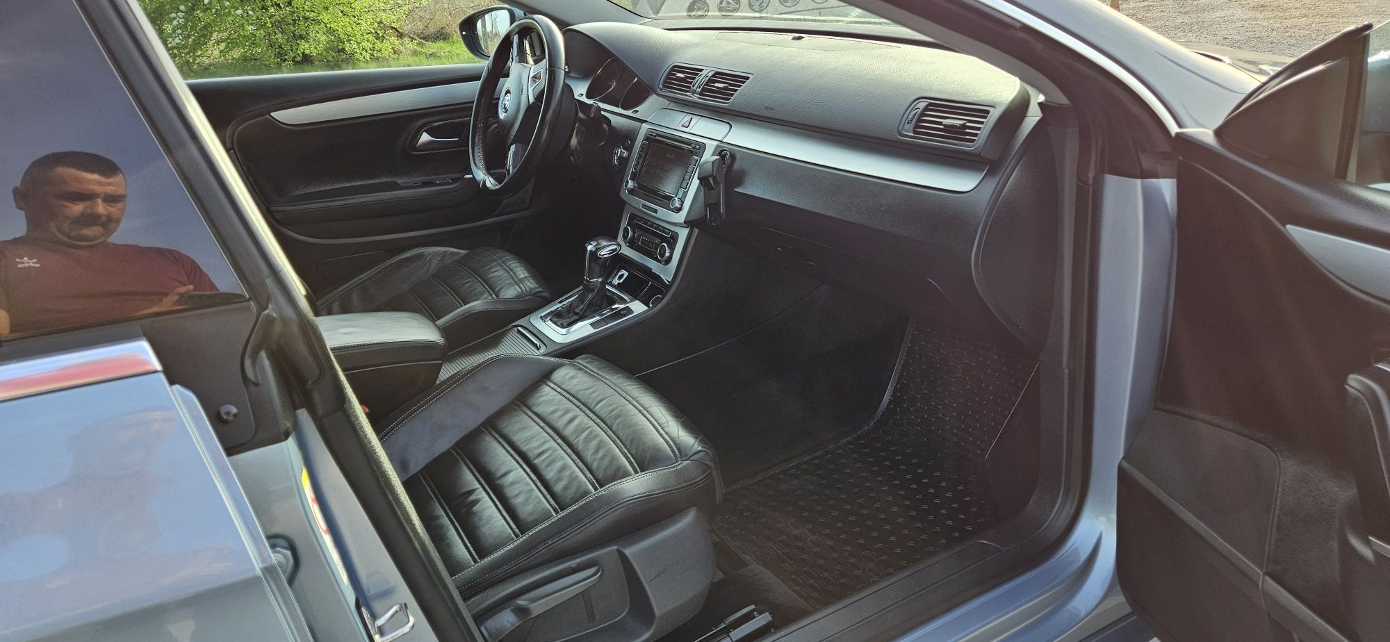 VW PASSAT CC 2008 R 2.0 TDI.Automat.Skóry.Navj.Serwis.Niemcy