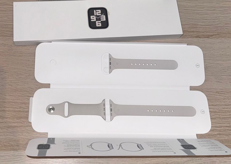 Apple Watch SE 2ª Geração 44mm GPS – Bateria 100%