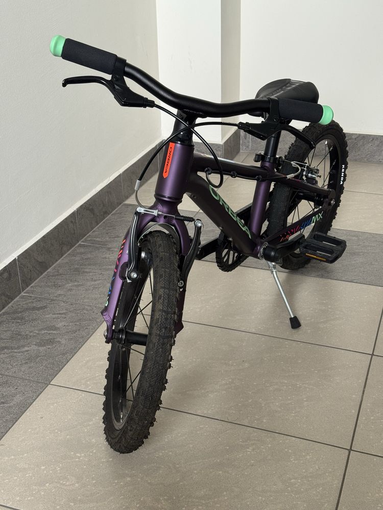 Rower dziecięcy Orbea MX 16 Purple Mint rowerek fioletowy