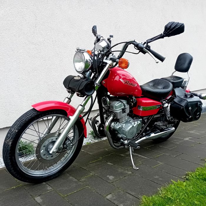 Honda Rebel CA 125 kat A1 B ubrana -ZADBANA- z Niemiec Transport