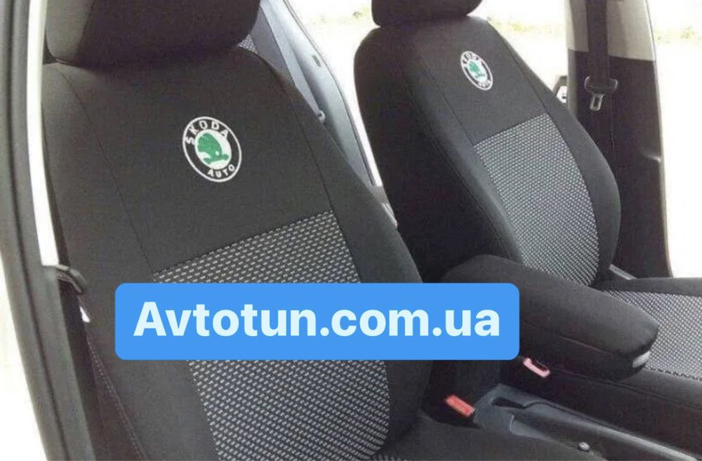 Чохли авточохли чехлы Skoda Octavia Tour A5 A7 Fabia Roomster Karoq