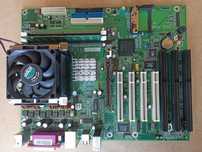 Płyta główna DFI ITOX G4V620-B s.478 Celeron 512 MB ISA retro vintage