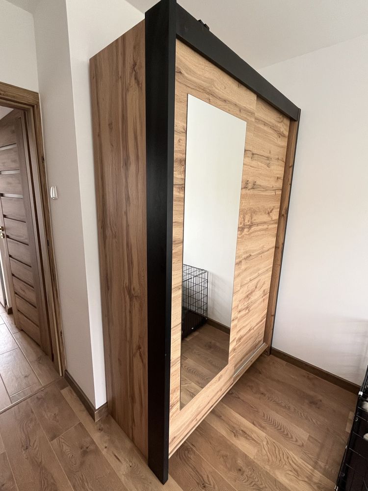 Szafa Agata Meble do sypialni przesuwna podwojna 140 cm