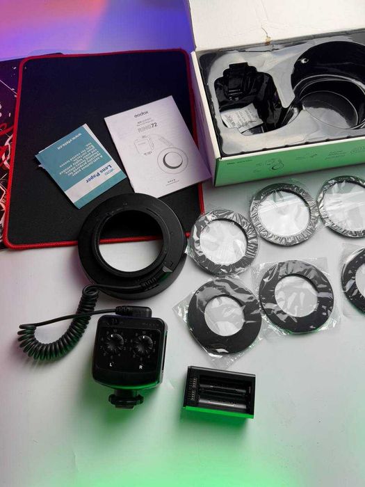 Кільцевий спалах освітлювач Godox Ring72 Macro