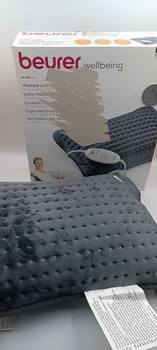 BEURER Cosy HK 48 Poduszka elektryczna szara 40x30 cm