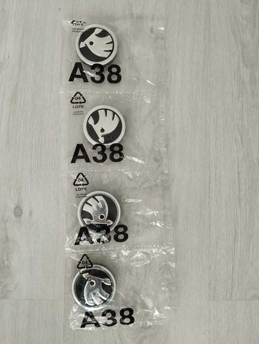 Dekielki Kołpaczki Skoda 56/52 oryginalne nowe