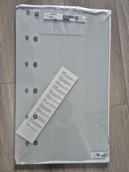 Półka szkło Ikea Utrusta nowa oryginalnie  zapakowana