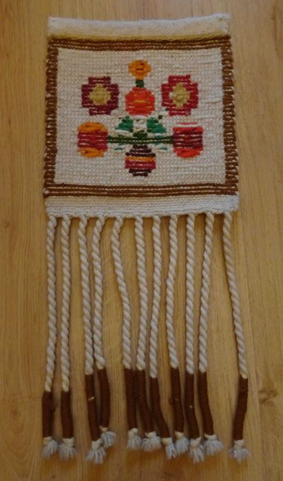 Kilim Cepelia Prl, kilim wełniany CEPELIA, gobelin, prl, vintage