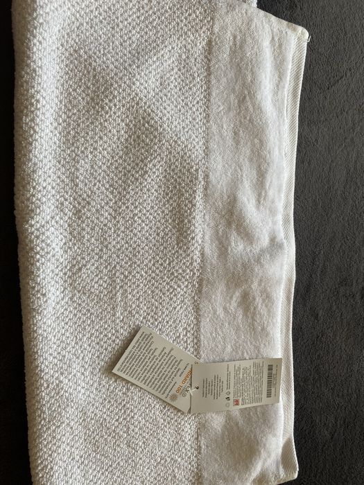Biały ręcznik bawełna 50x100