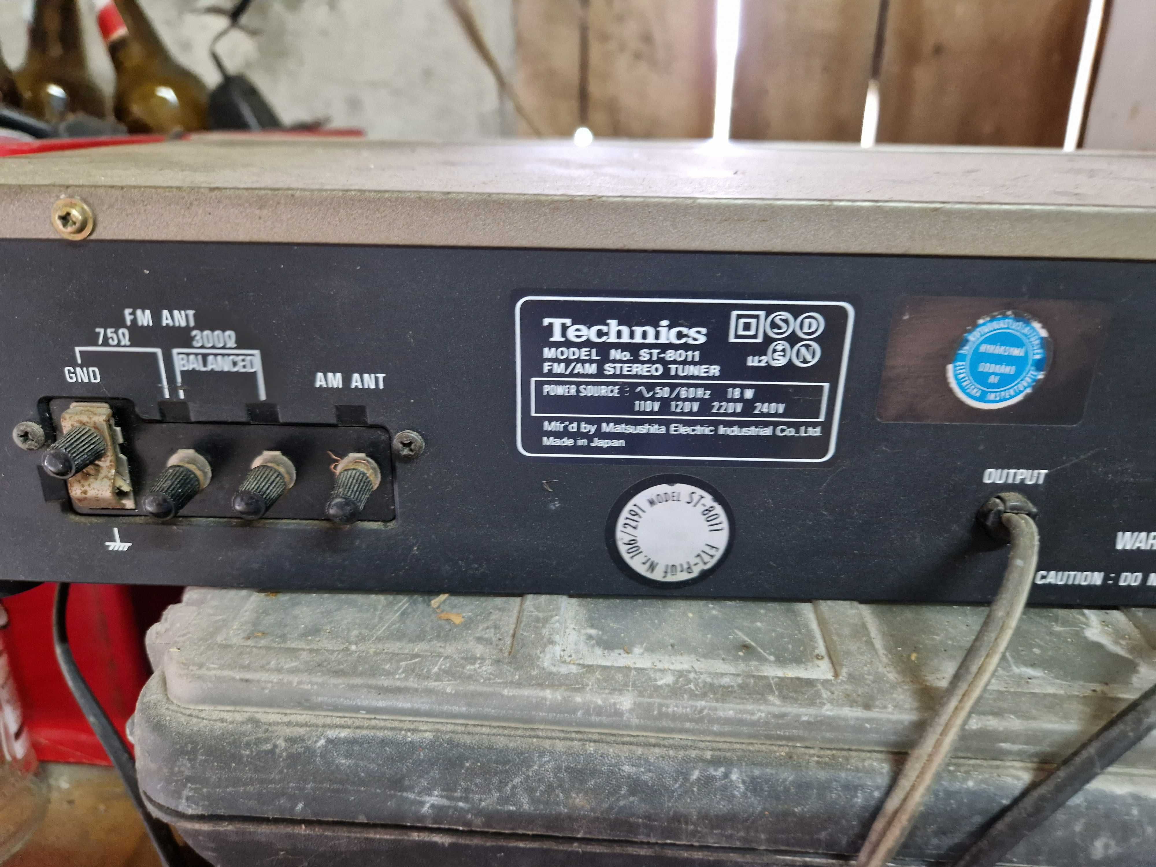Wzmacniacz Philips F4132 + Tuner Technics ST-8011
