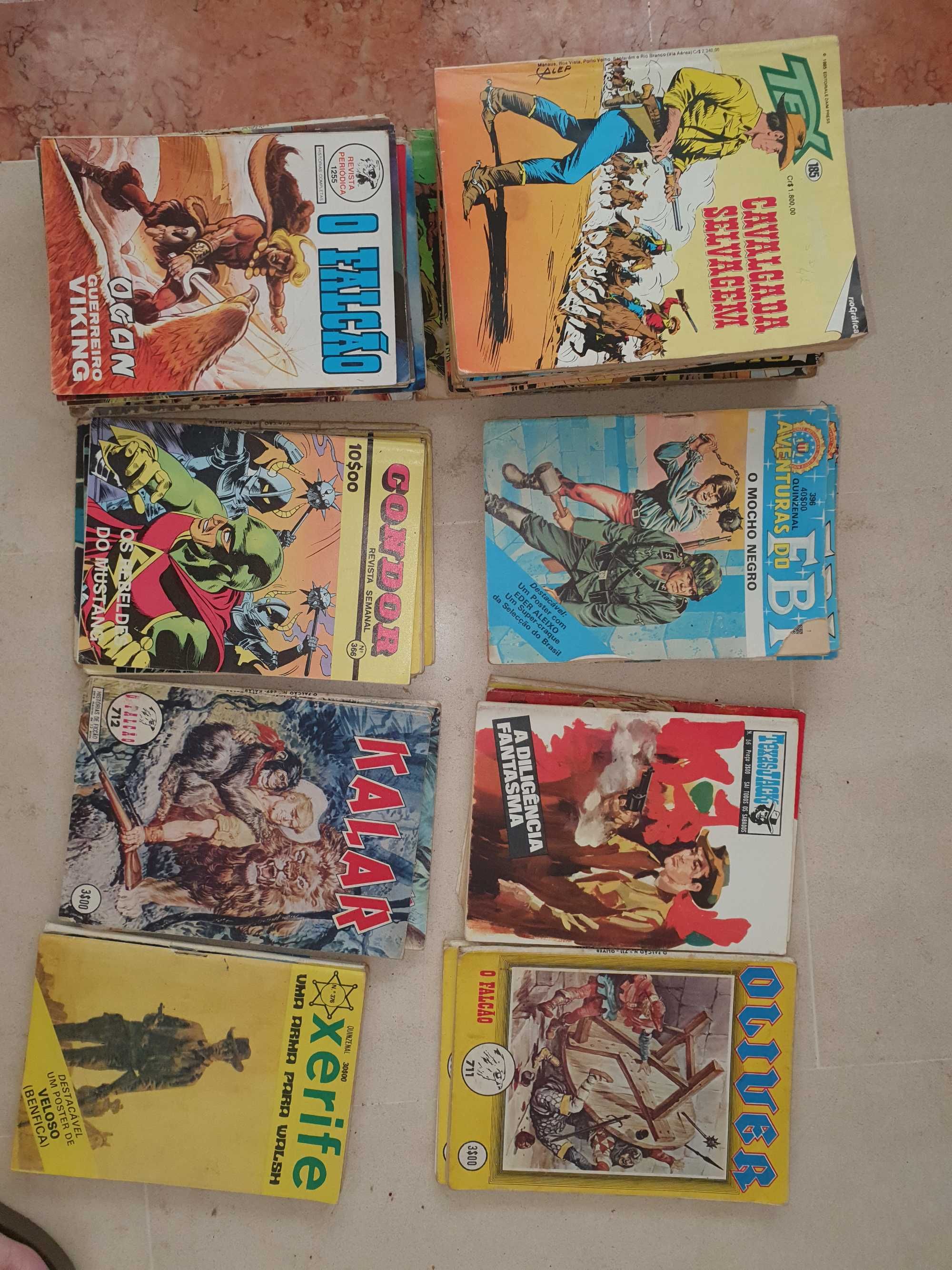 Revistas BD antigas