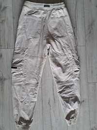 Spodnie bershka joggery cargo roz. Xs