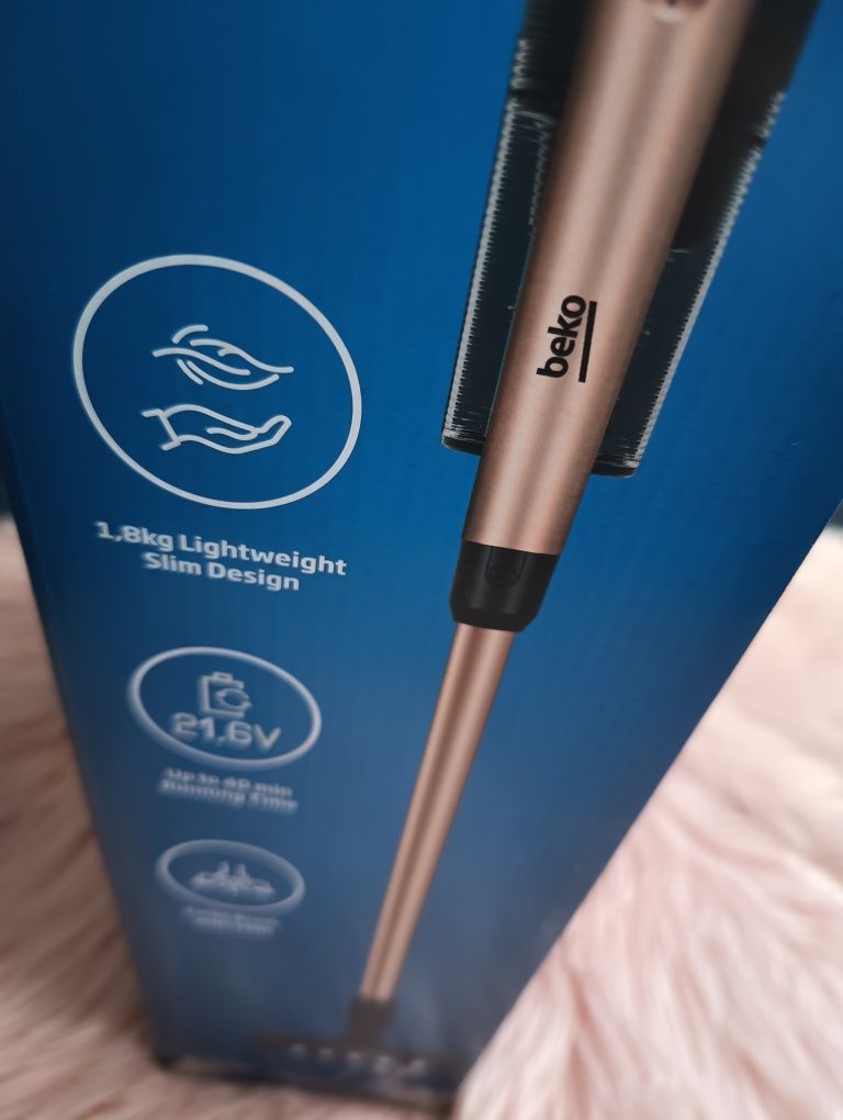 Odkurzacz pionowy bezprzewodowy Odkurzacz BEKO Slimclean VRT66421VC