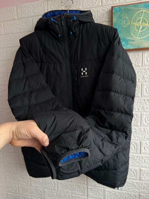 Пуховик Haglofs Bivvy pertex зимовий теплий натуральний пух рХХЛ