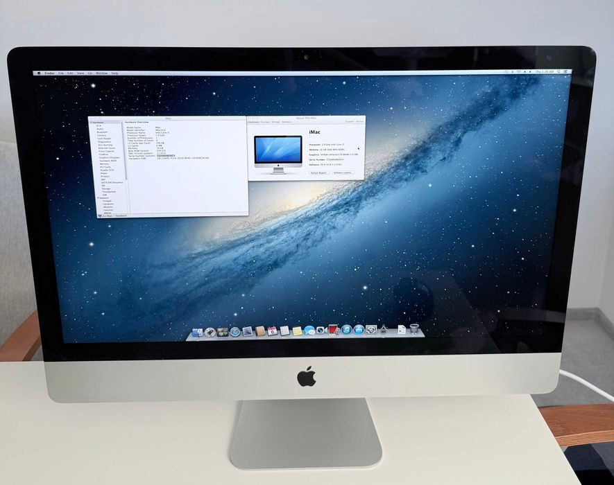 APPLE iMac 2012, 27" w pełni sprawny