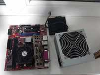 Материнськая плата MSI GF615M-P33 та процесор AMD Athlon II X2 250
