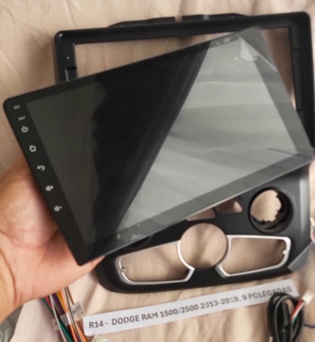 R14 - Auto Rádios DODGE RAM 1500 e 2500 de 13 a 19, 9" android