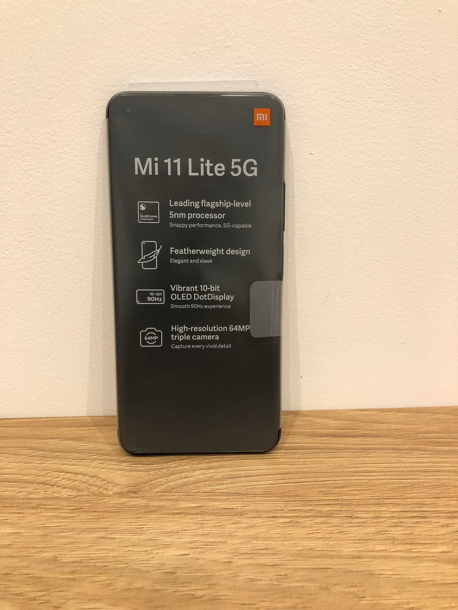 Smartfon Xiaomi Mi 11 Lite 5G 6/128GB (czarny)