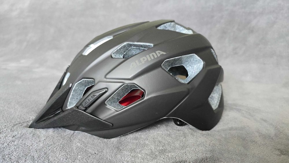 Kask MTB Enduro Alpina Anzana rozmiar 57-61cm czarny mat