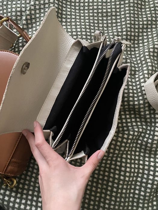 Шкіряна сумка miros в ідеальному стані