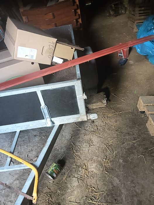 Podbitka drewniana pomalowana