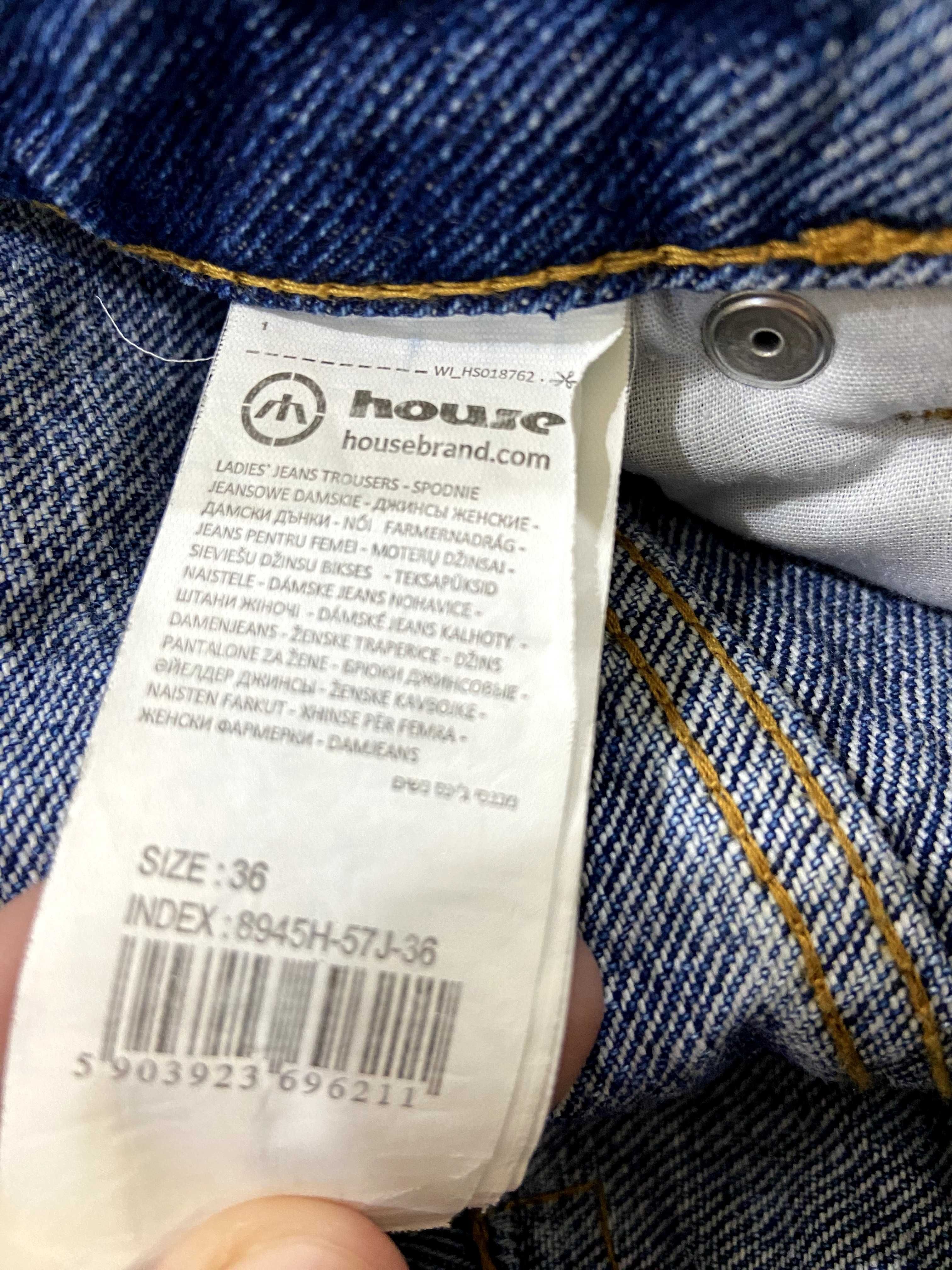 Джинси сині жіночі р. 36 Нові House/denim
