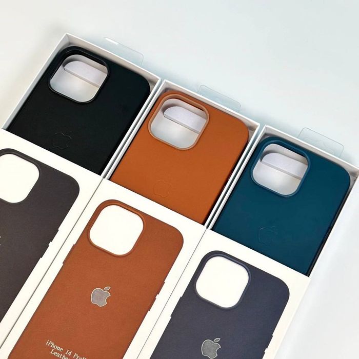 SALE! Шкіряні чохли для iPhone 14 Pro Max | Чехол на Айфон 14 Про Макс
