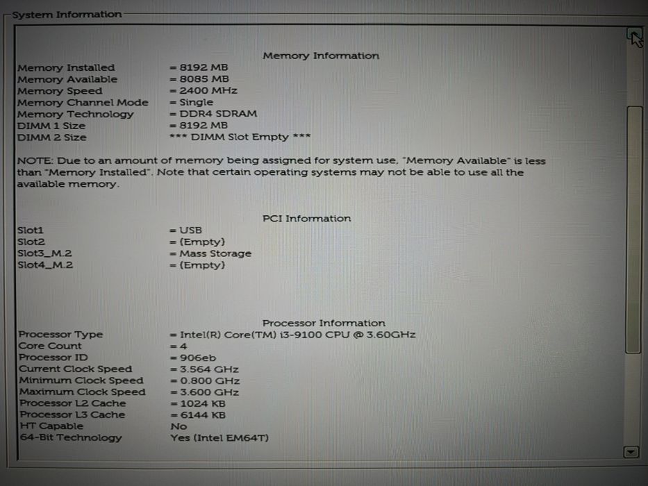 Komputer Dell OptiPlex 3070 | i3-9100 | 8GB | 256GB | Windows 11